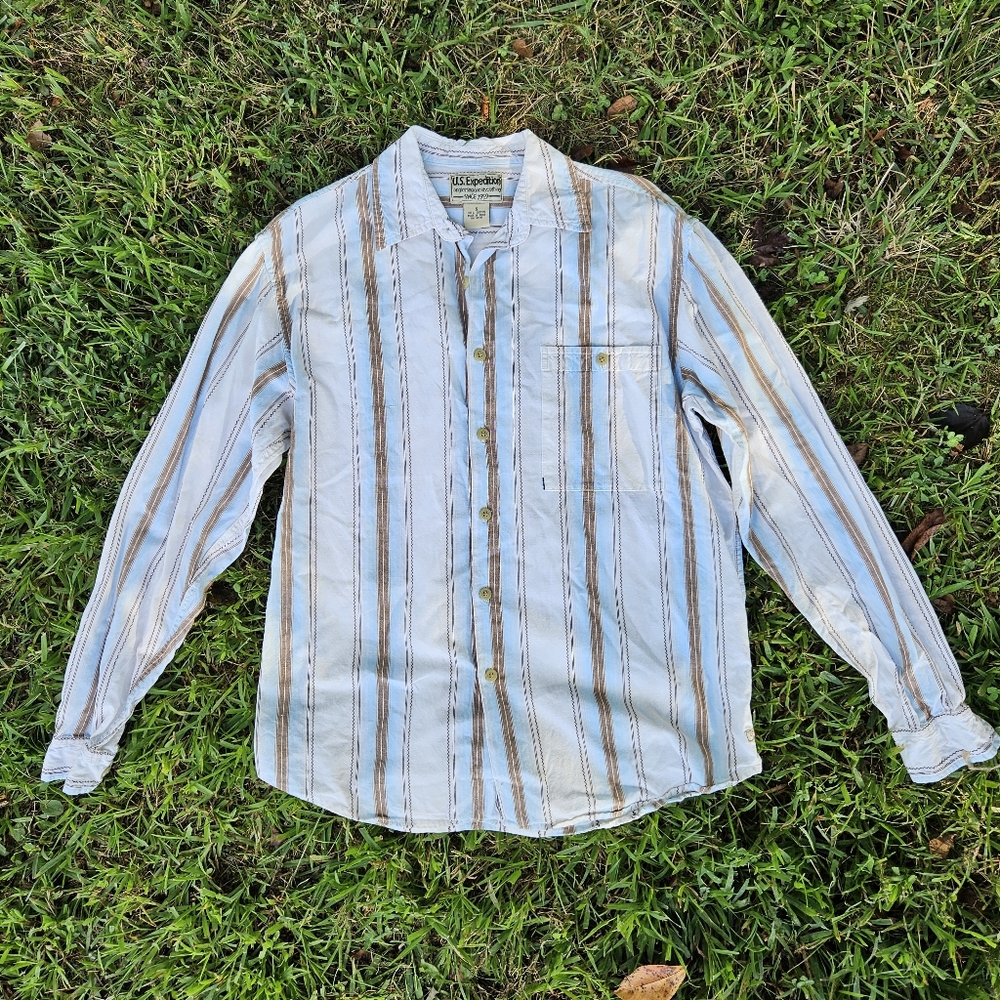 Vintage Long Sleeve Button Up Size S